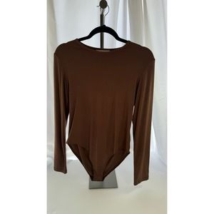 MANGOPOP Tank Top Body Suits Crew Neck Racerback Ribbed Sleeveless Bodysuit